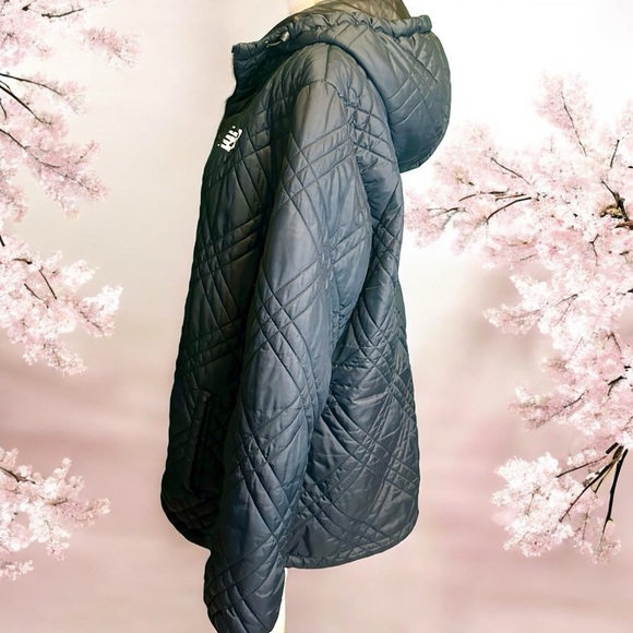 New Balance Women’s Plus Size Black Quilted Padded Puffer Winter Coat Size 2X - Picture 6 of 13